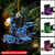 Custom Motocross Boots Helmet Ornament, Motocross Uniform Ornament