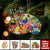 Personalized Painter's Art Palette Christmas Ornament, Artist's Painting Palette Christmas Ornament