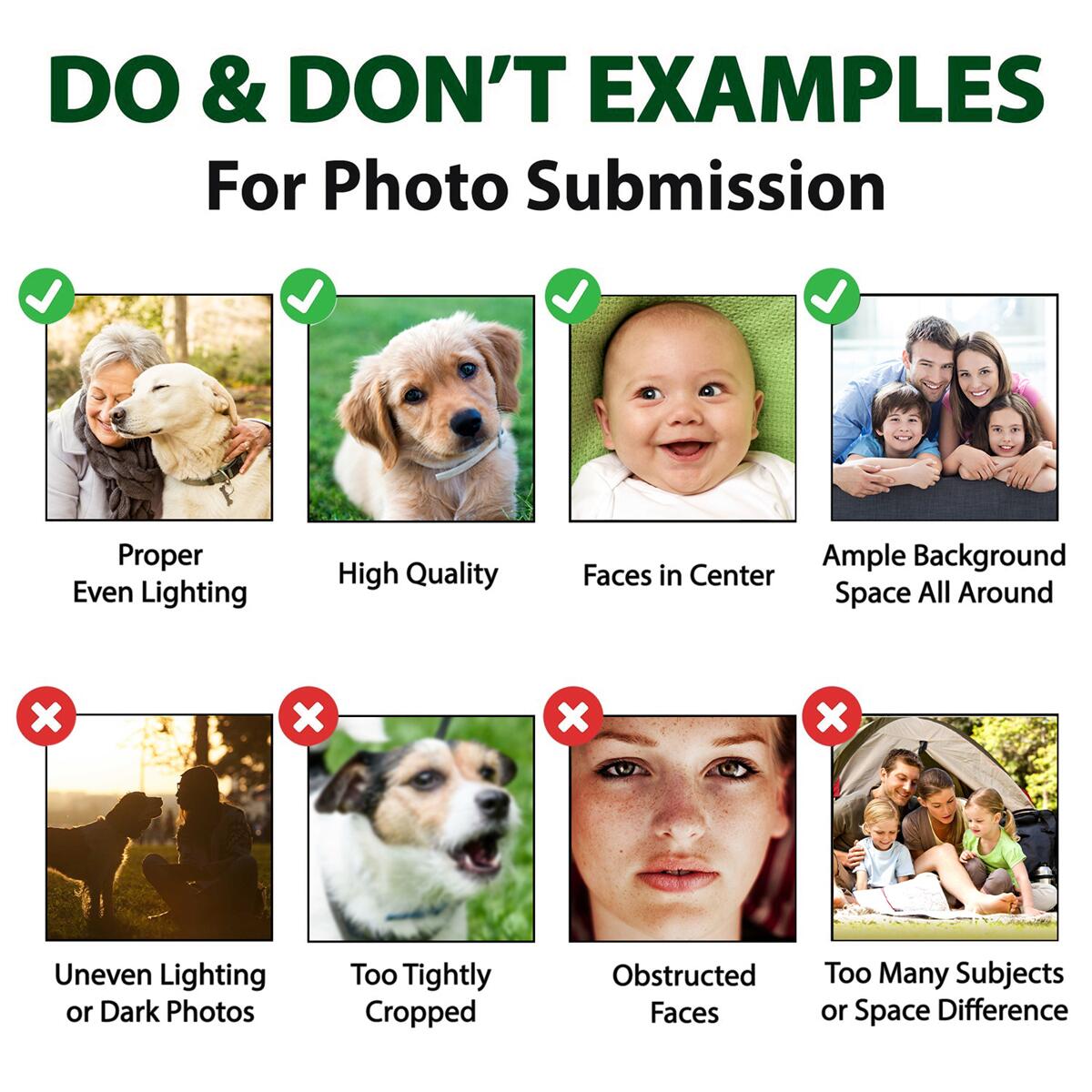 Custom Photo Pets Make Our Lives Whole - Dog &amp; Cat Personalized Ornament