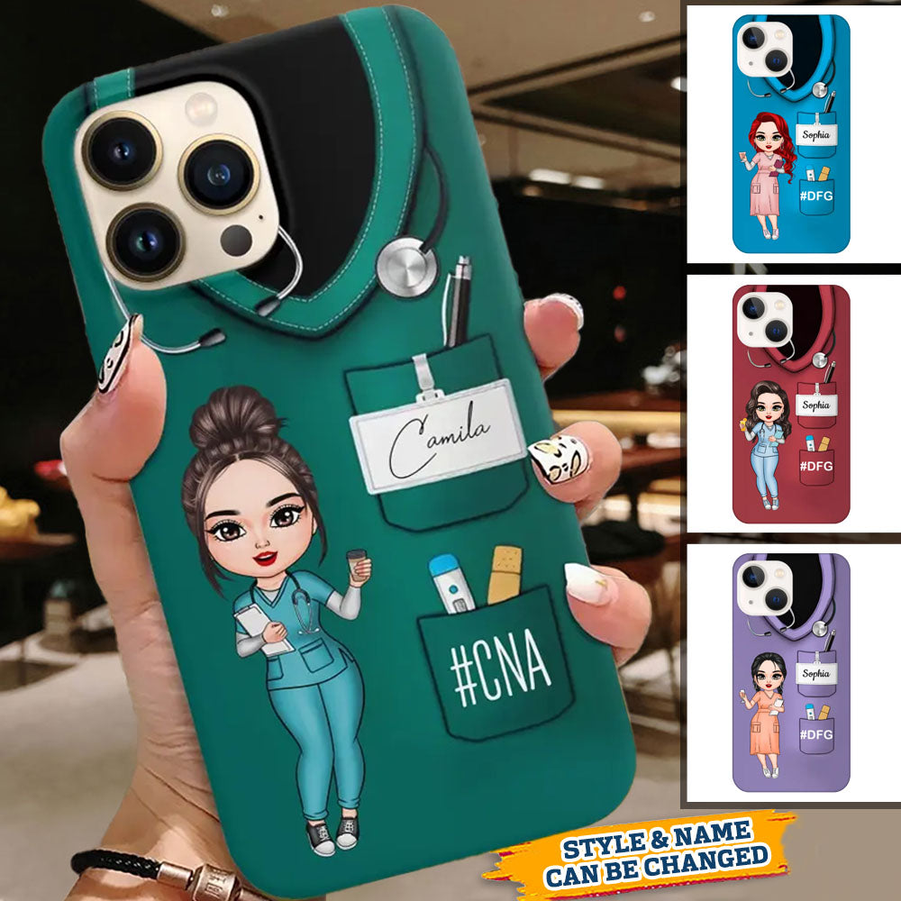 Personalized Custom Phone Case - Birthday, Nurse&#39;s Day Gift For Nurse - Nurse Life