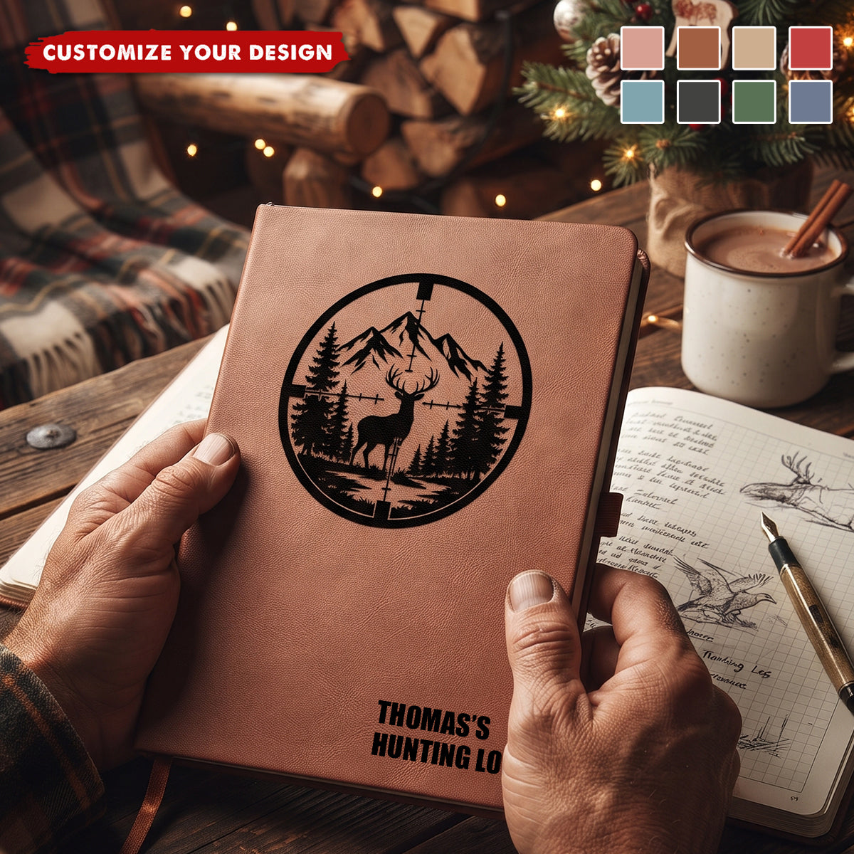 My Hunting Log - Personalized Journal，Gift For Hunter