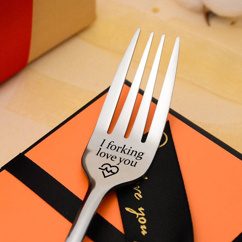 Engraved Fork - Best Gift for Husband Wife and Family