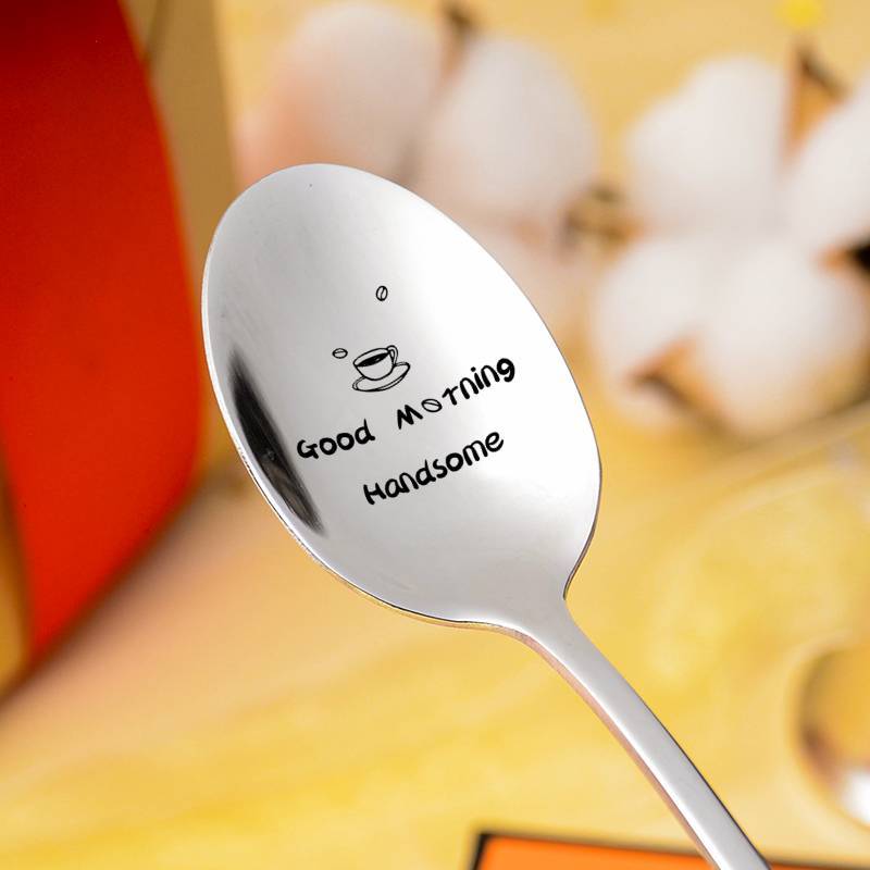 Cute Spoon-Let&#39;s Have Coffee Together Forever