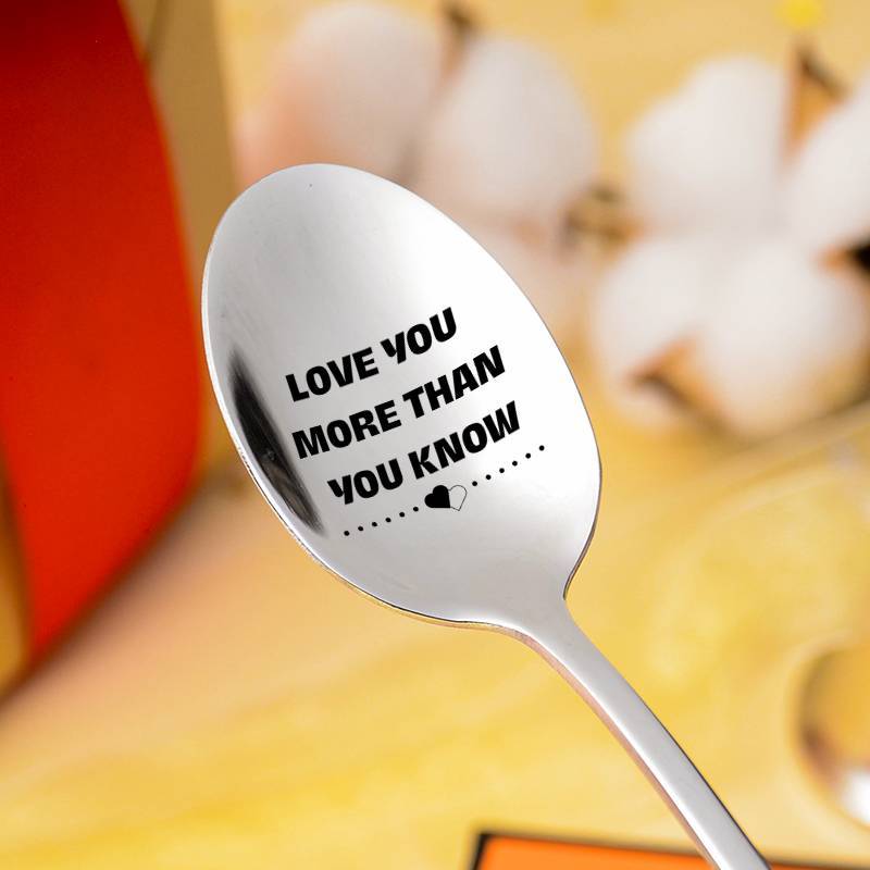 Cute Spoon-Let&#39;s Have Coffee Together Forever