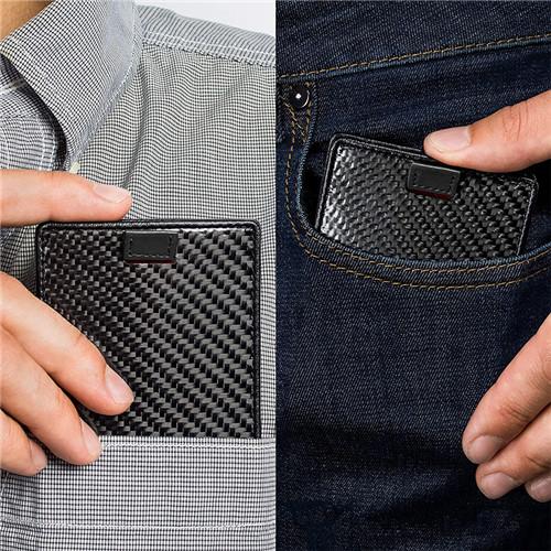 To My Grandson - Never Lose - Money Clip Slim Wallet