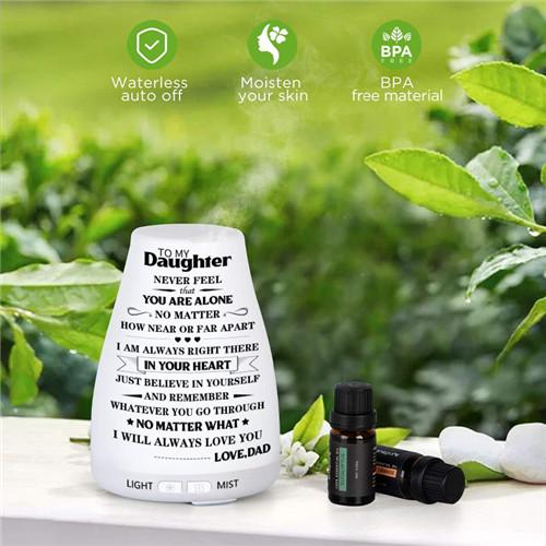 Dad To Daughter - You Will Never Feel Alone - Aroma Lamp