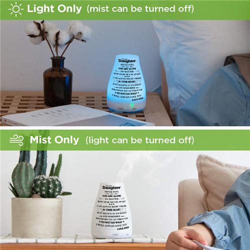 Dad To Daughter - You Will Never Feel Alone - Aroma Lamp