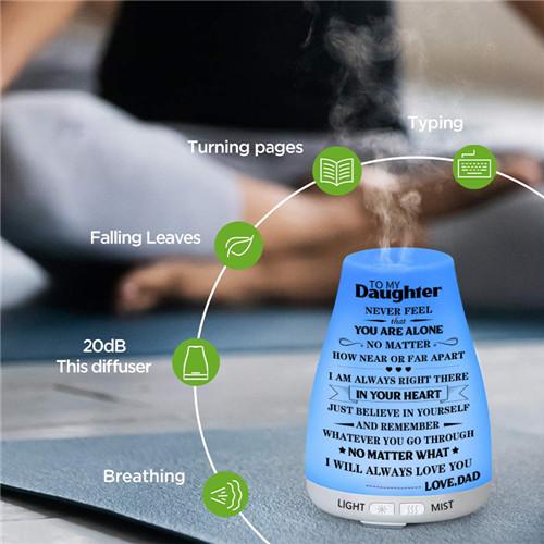 Dad To Daughter - You Will Never Feel Alone - Aroma Lamp