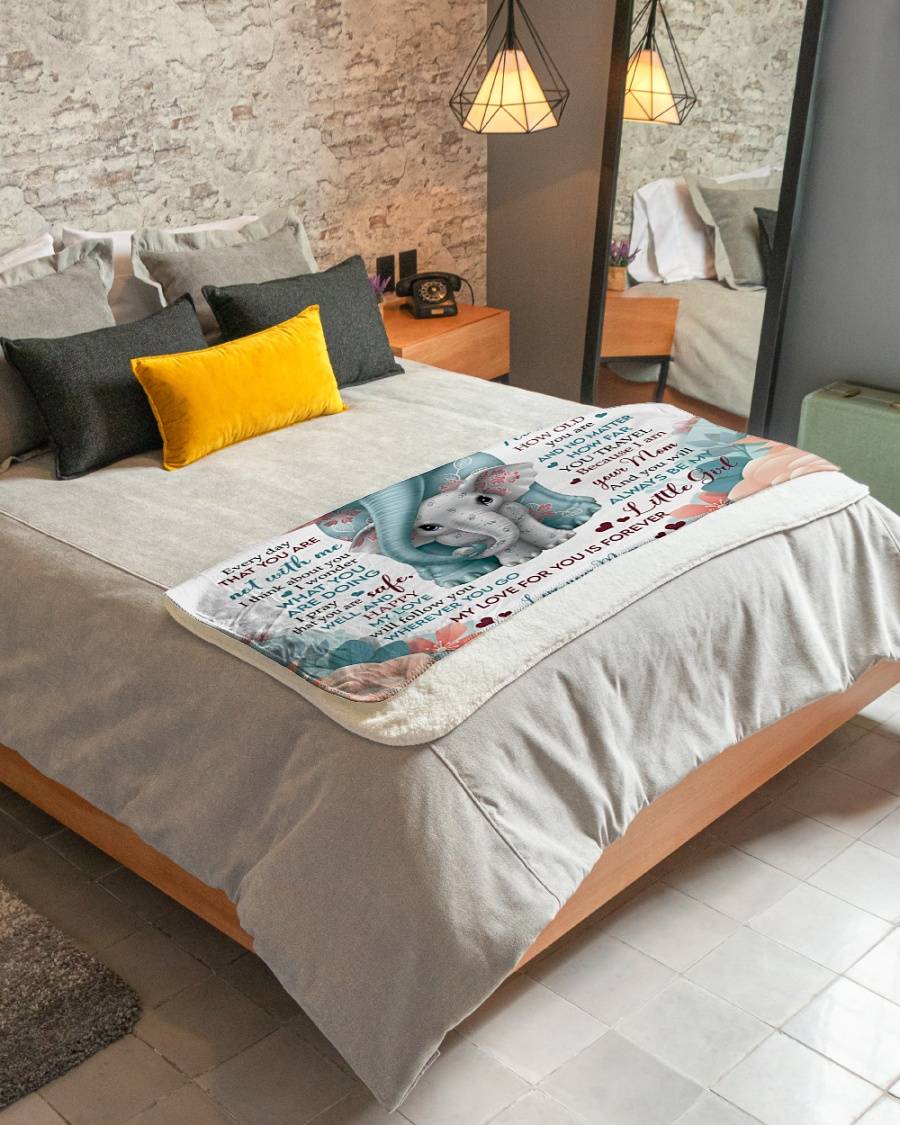 Mom To Daughter - You Will Always Be My Little Girl - Blanket